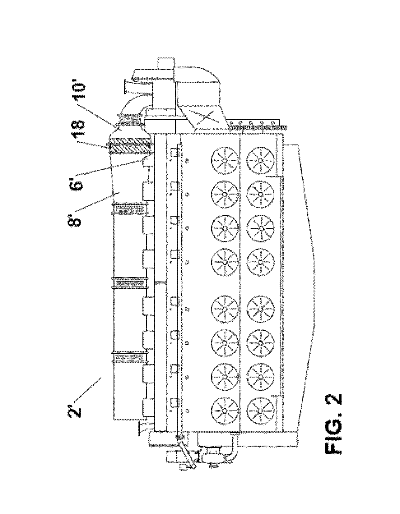 Efficiency and emissions improvements for natural gas conversions of emd 2-cycle medium speed engines