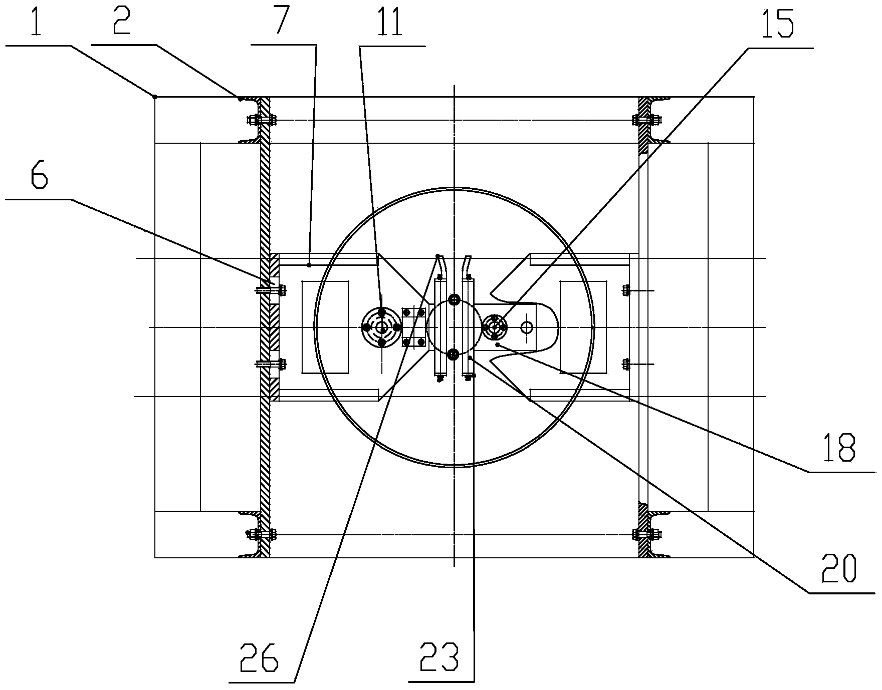 Automatic barrel disassembling device