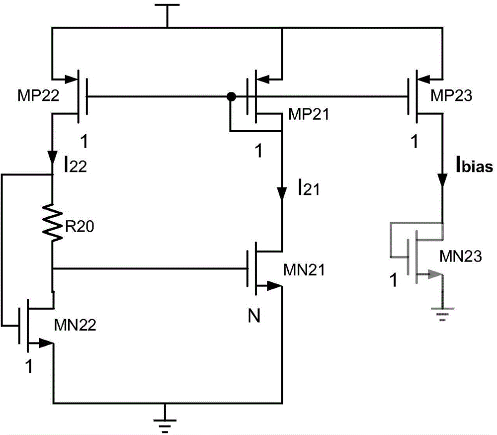 Constant trans-conductance bias circuit for C-type inverter