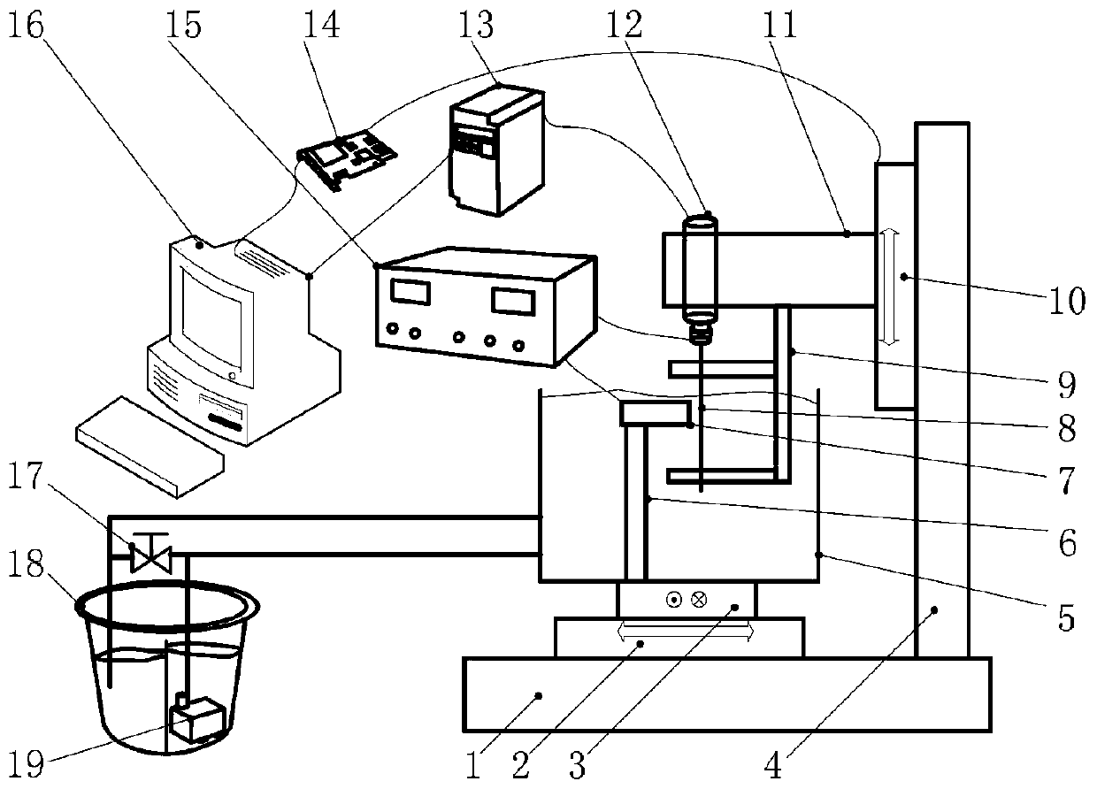 A kind of preparation method of micro tool electrode