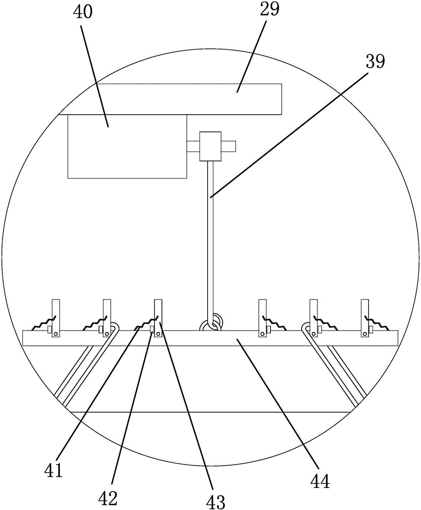 Stirring device in rolling production line