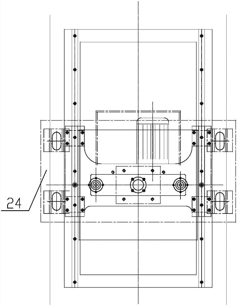 Automatic shearing and stacking equipment that can be moved and lifted