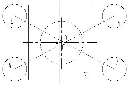 Press centering test method