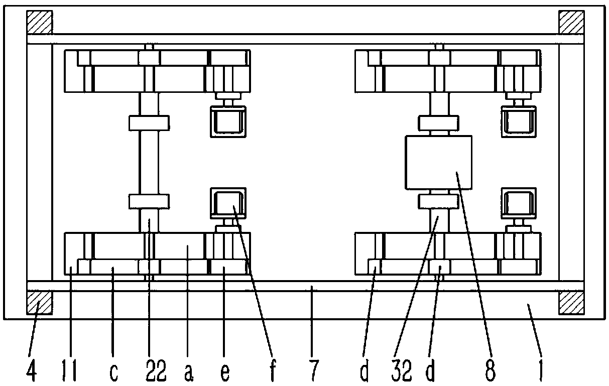 A structurally optimized meal delivery robot base