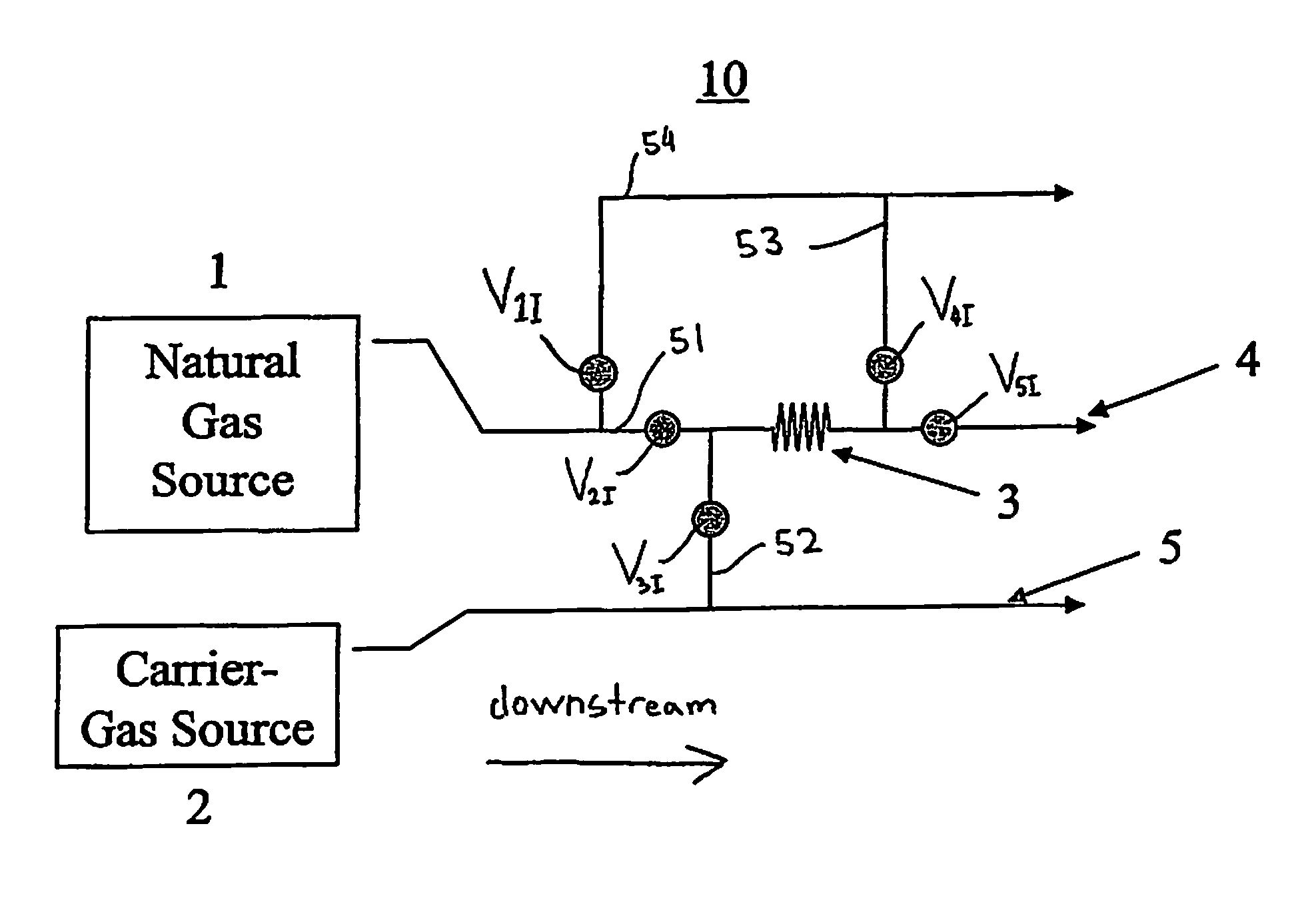 Natural gas analyzer on a micro-chip