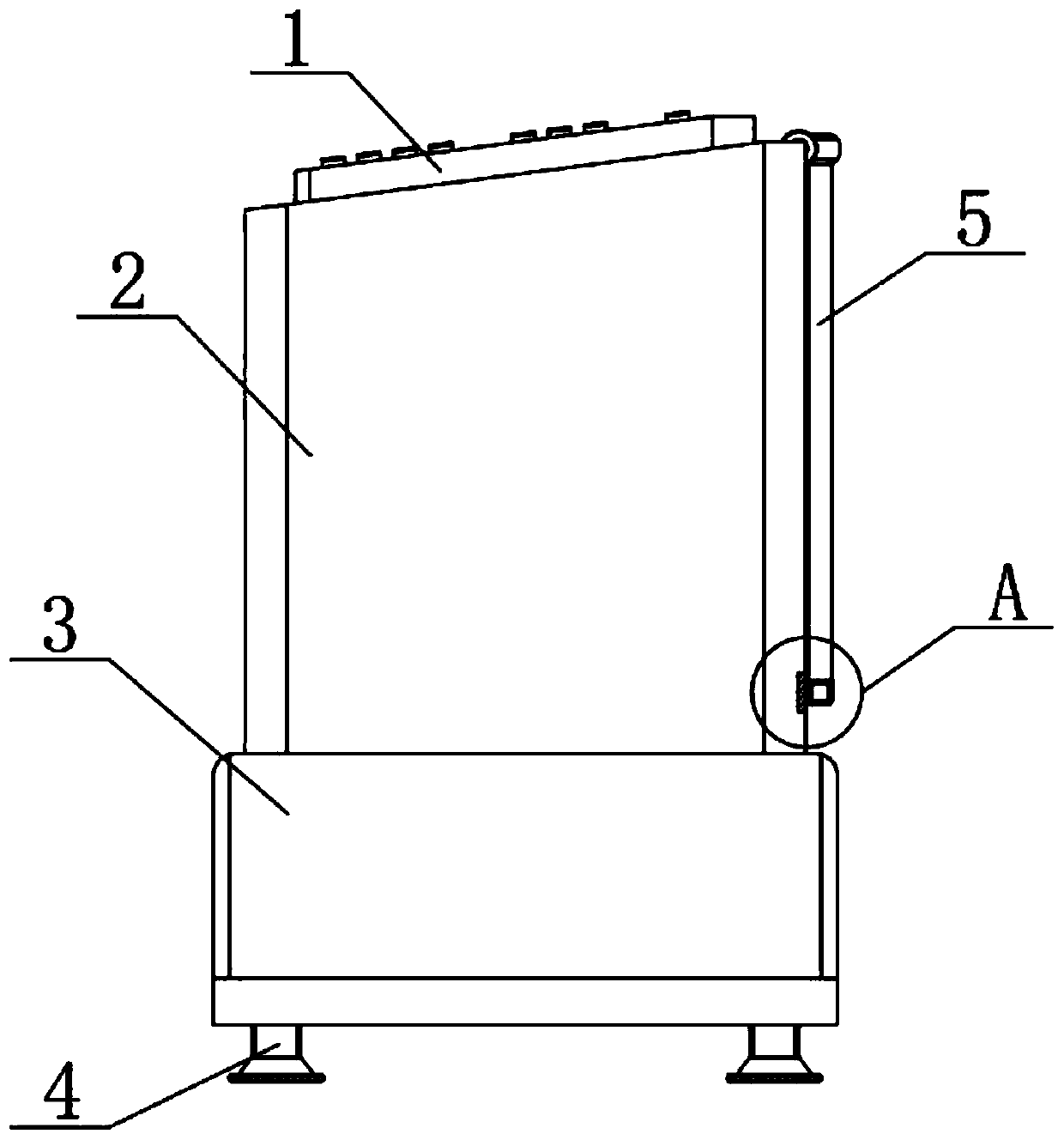 Mechanical automatic machine tool console