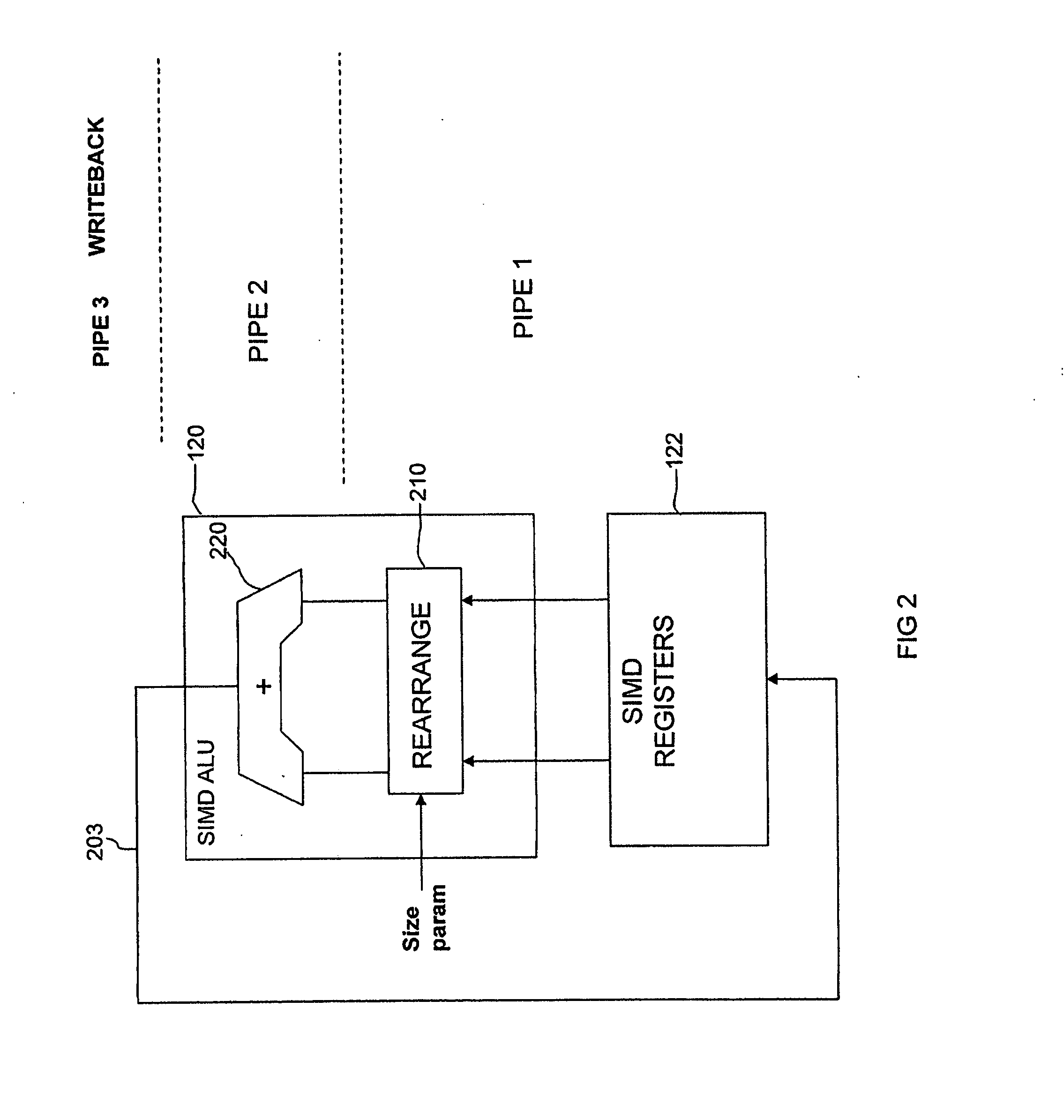 Apparatus and method for performing rearrangement and arithmetic operations on data