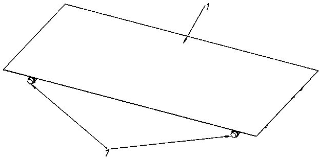 Intelligent vehicle carrying plate