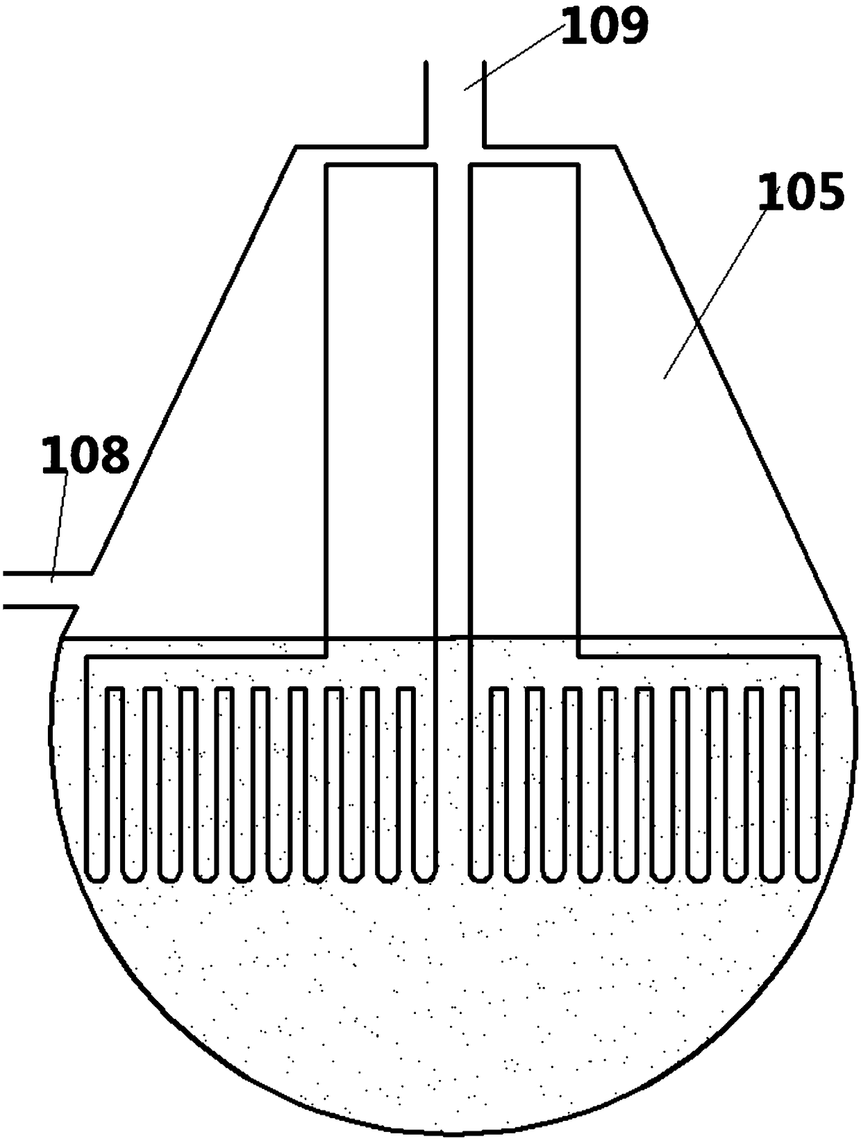 A steam generator with medicinal fumigation treatment function