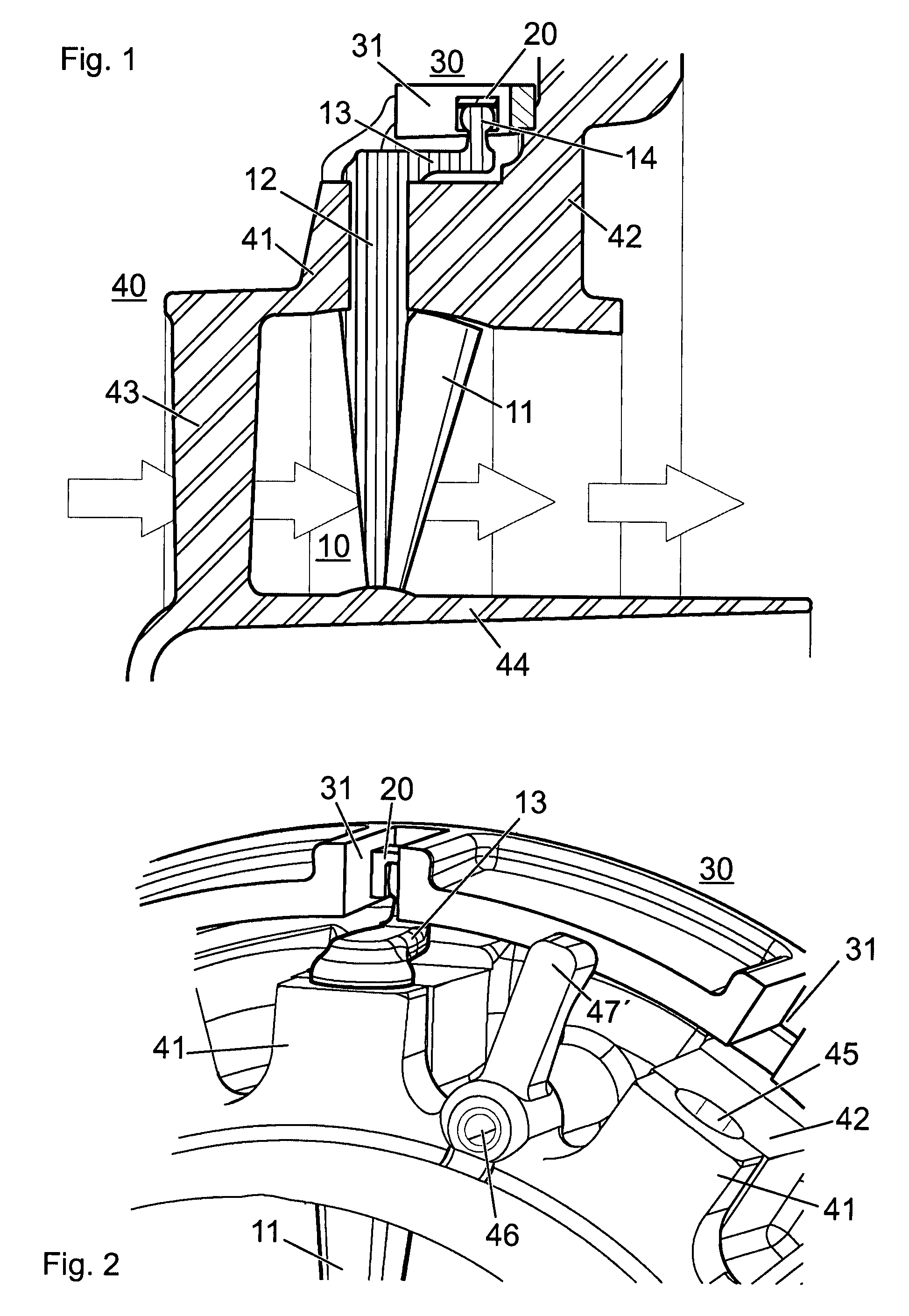 Preswirl guide device