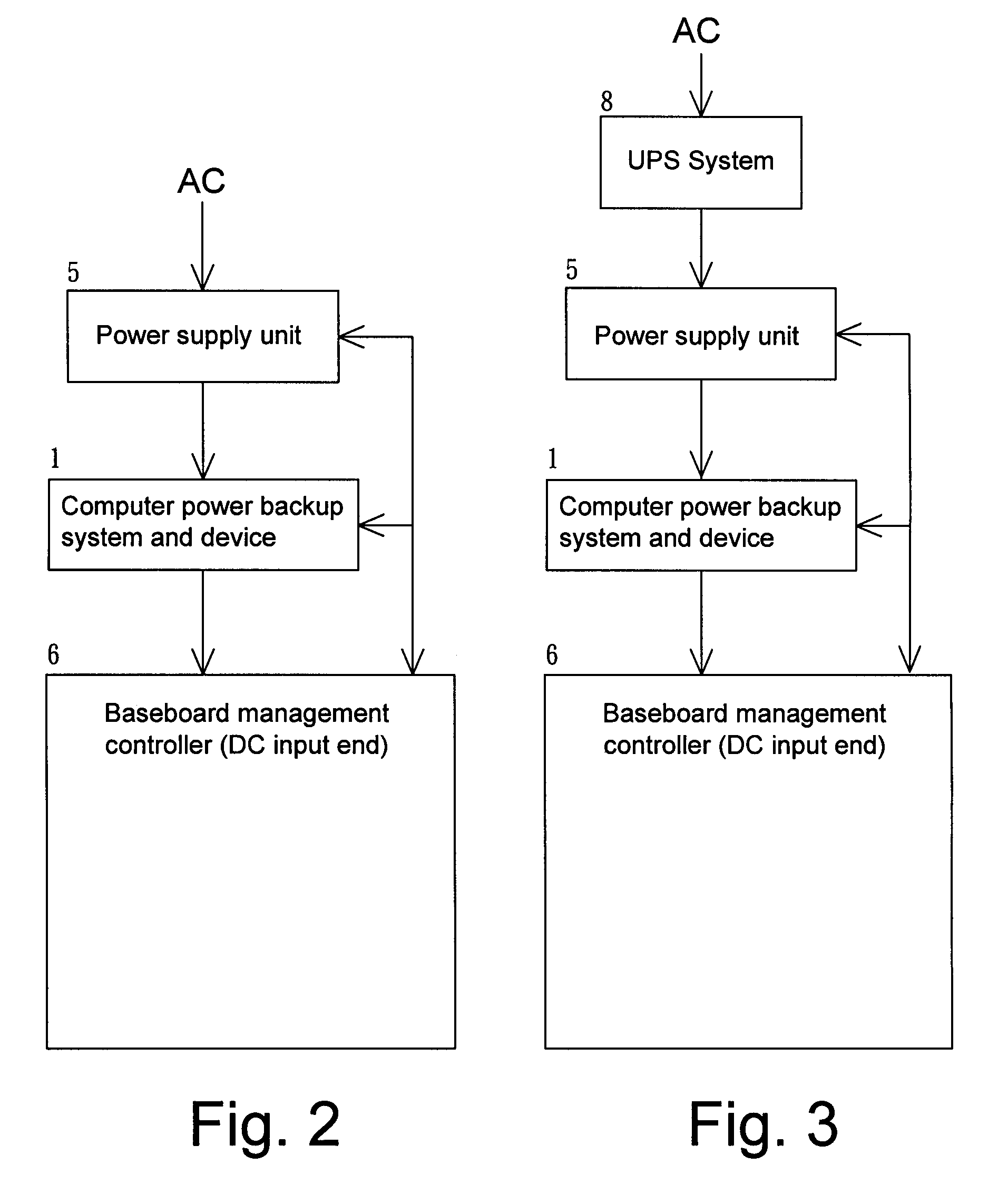 Computer power backup system and device