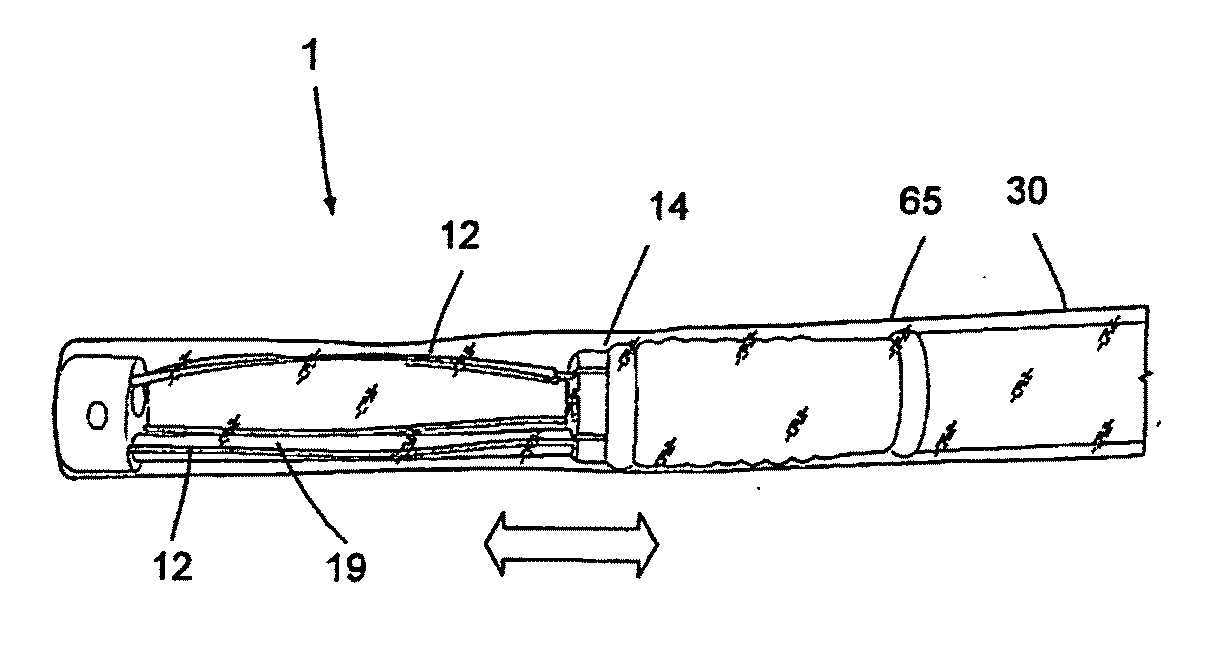 Substaintially rigid and stable endoluminal surgical suite for treating a gastrointestinal lesion