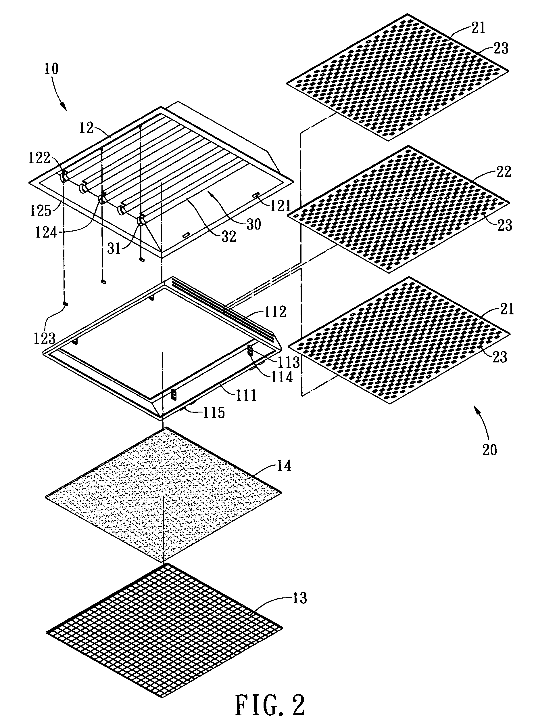 Indoor air circulation sterilizing device