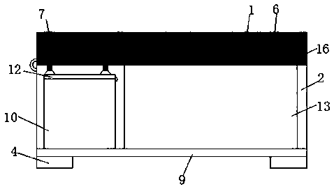 Storage box for medical apparatuses and instruments