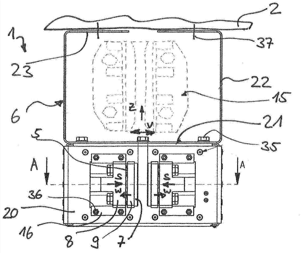 Damping unit for a lift