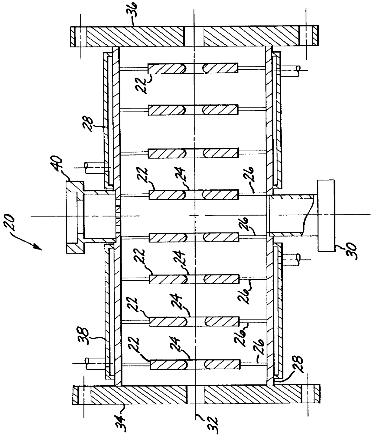 Dielectric supported radio-frequency cavities