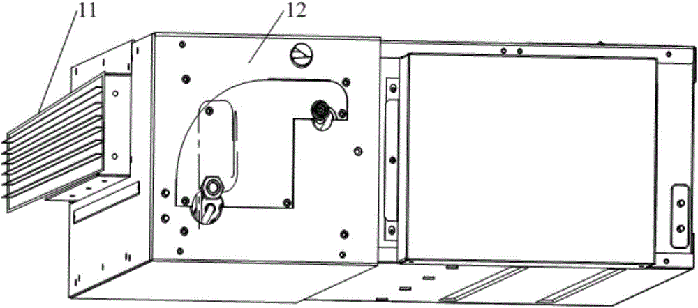 Air opening structure and air conditioning system