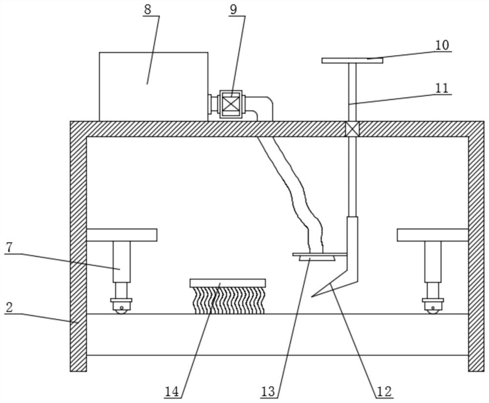 Surface film laminating device for paper packaging box processing