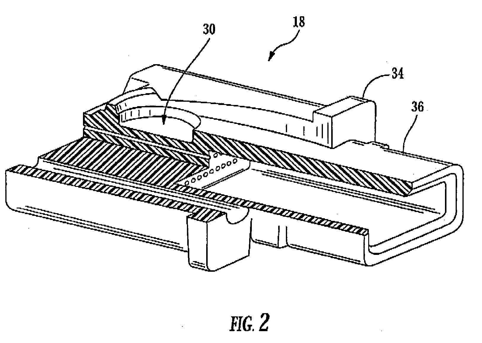 Articulated force application for multi-fiber ferrules