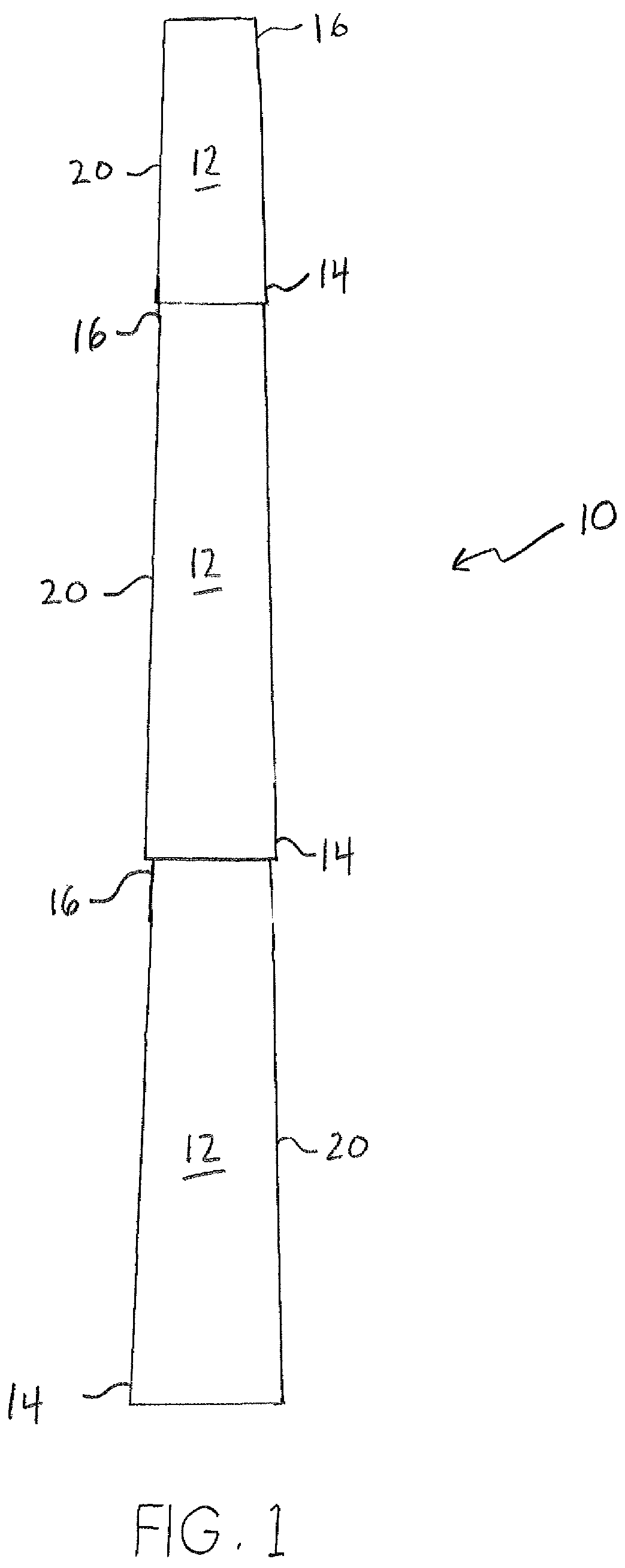 Interconnectable utility pole members