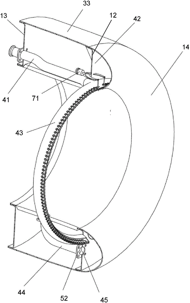 Engine gas inlet duct anti-icing system