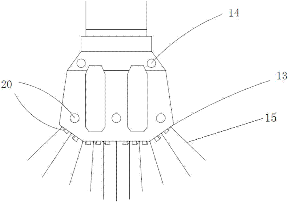 Oil-gas drilling production increasing combined operation device and method