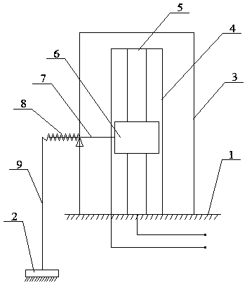 Vehicle load capacitive sensor