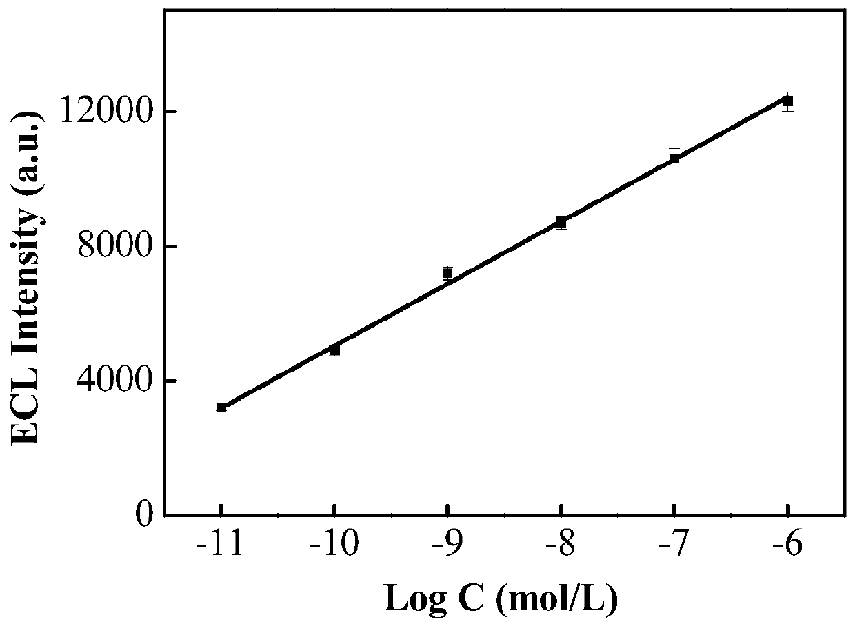 Electrochemiluminescence for detecting bisphenol A