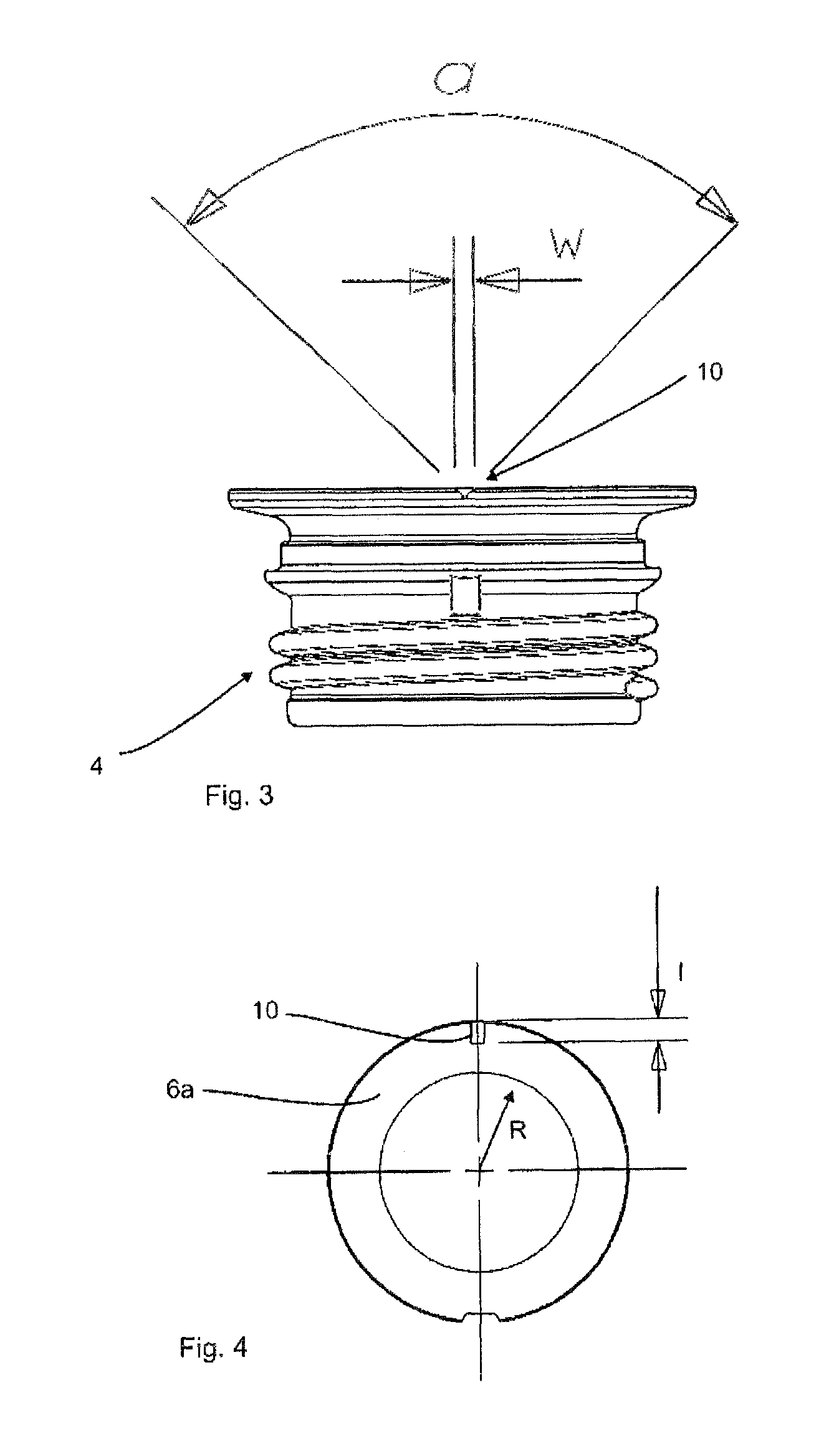 Plastic preforms with marking for position detection