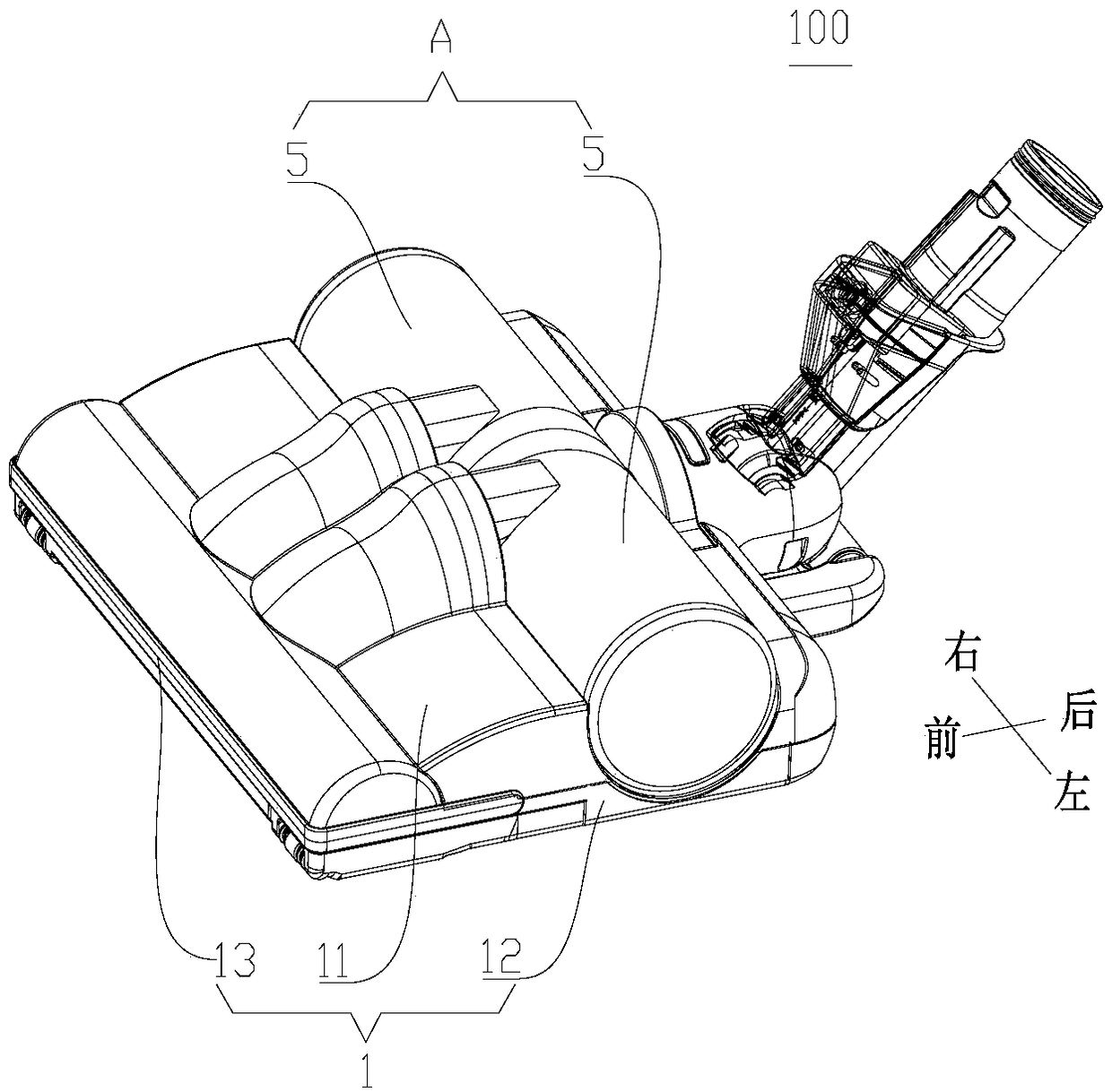 Handheld cleaning device