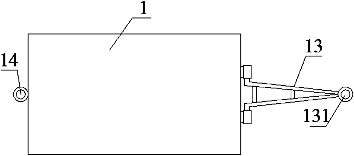 A tractable double-decker logistics cart