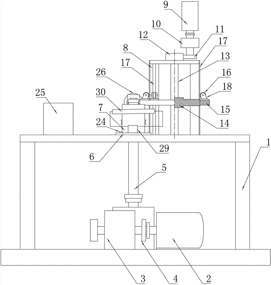 A spiral coil machine