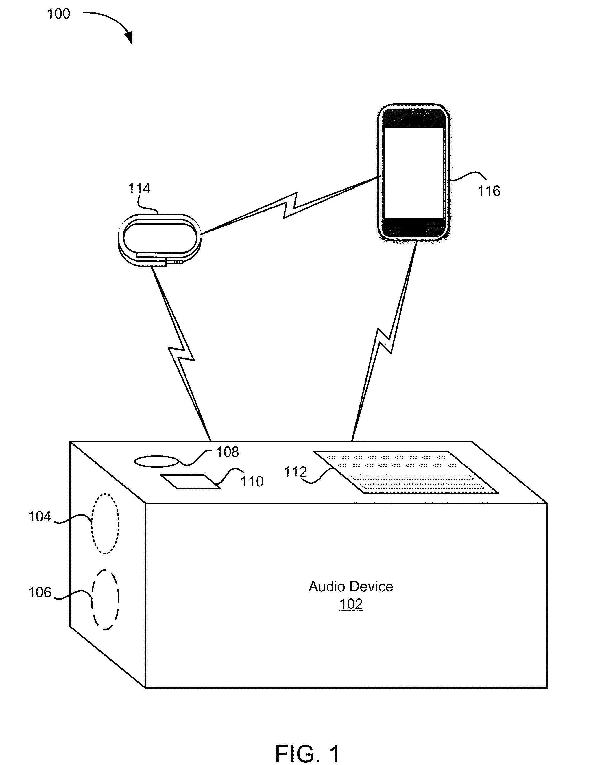 Structures for dynamically tuned audio in a media device