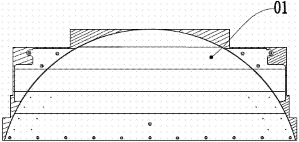 Base-adjustable fixture for elongated workpiece with outer contour needing to be milled