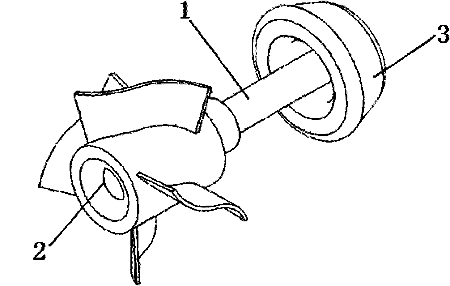 Ear-carried type hearing aid for receiving sound in ears