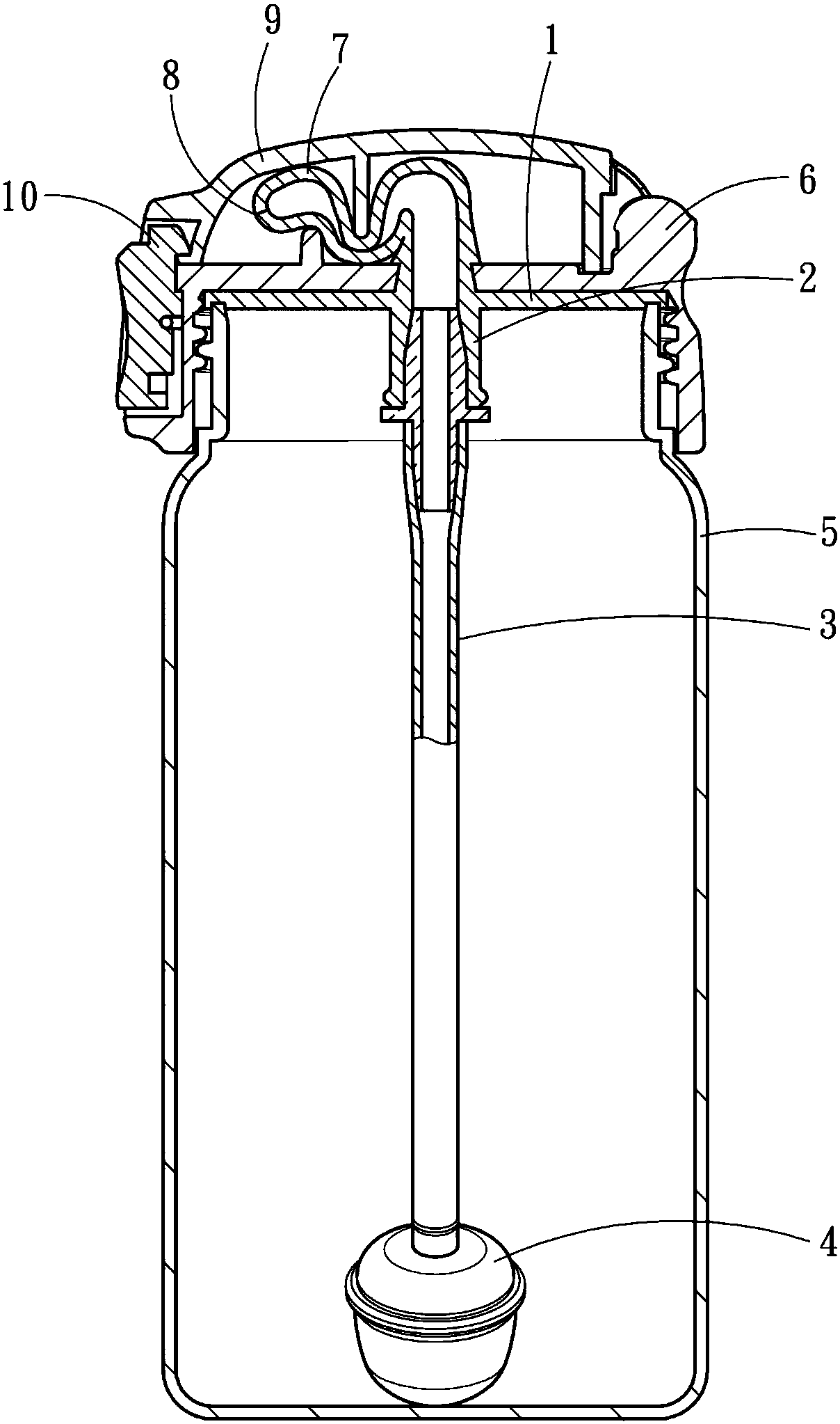 Kettle cover with pressure relief device