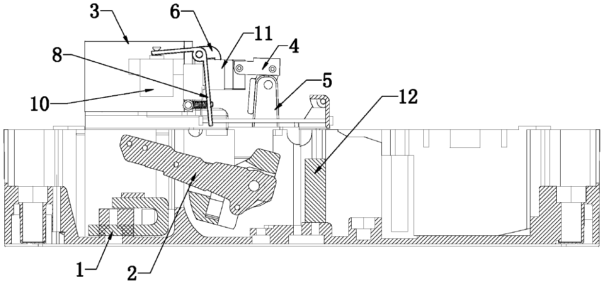 Electromagnetic operating mechanism of circuit breaker