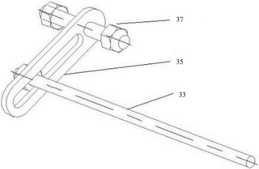 Support for blade testing and blade testing device comprising support