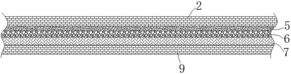 Multilayer fiber composite filter material