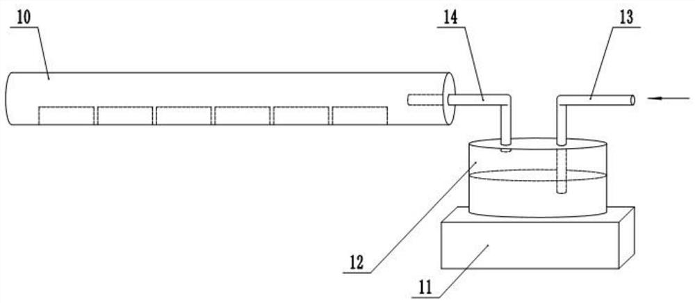 Method for testing anti-re-alkali performance of spray material for coal mine roadway