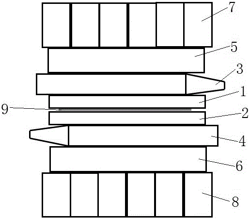 Method for rolling pure titanium strip by using Sendzimir 20-high mill