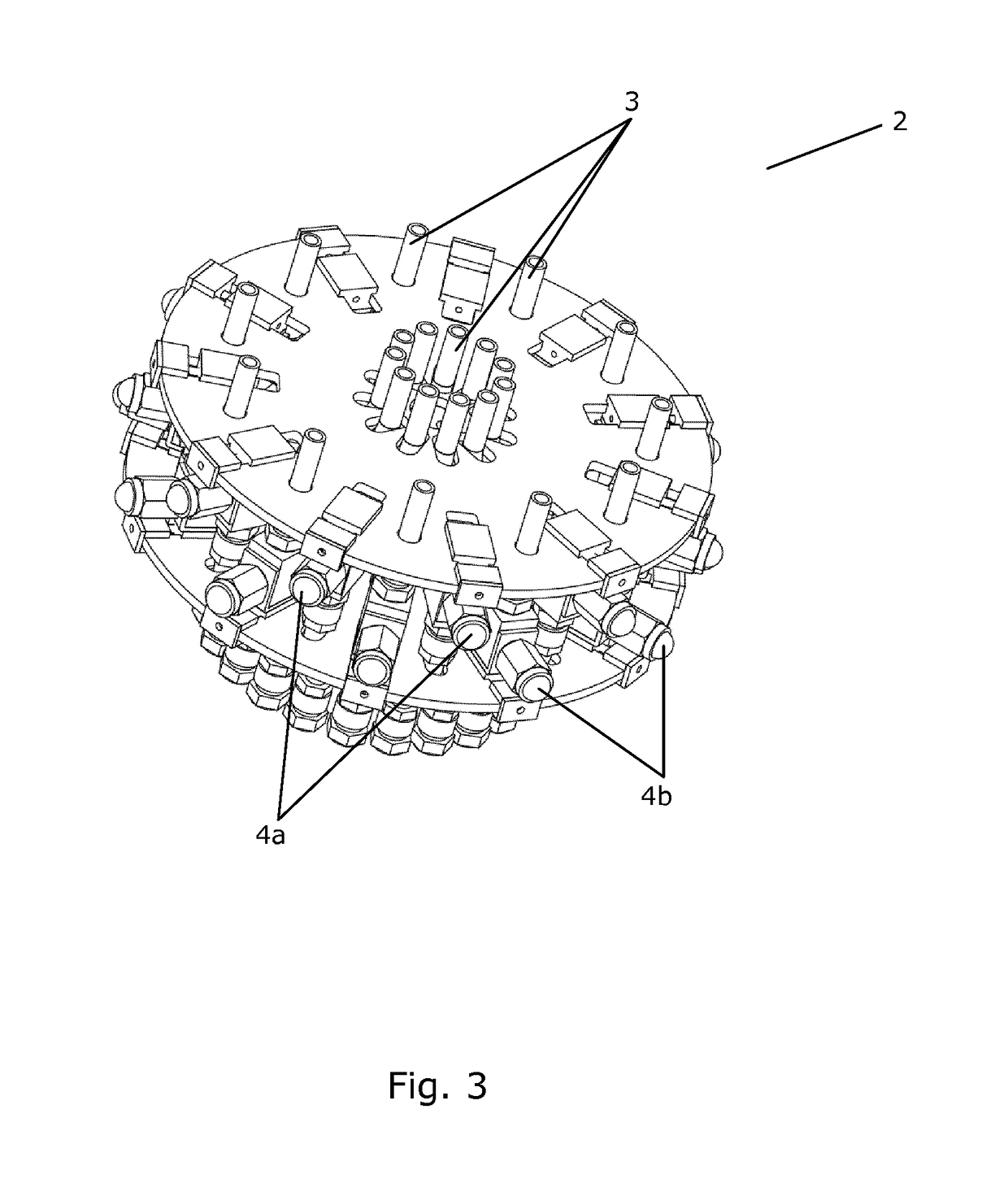 Active magnetic regenerator device