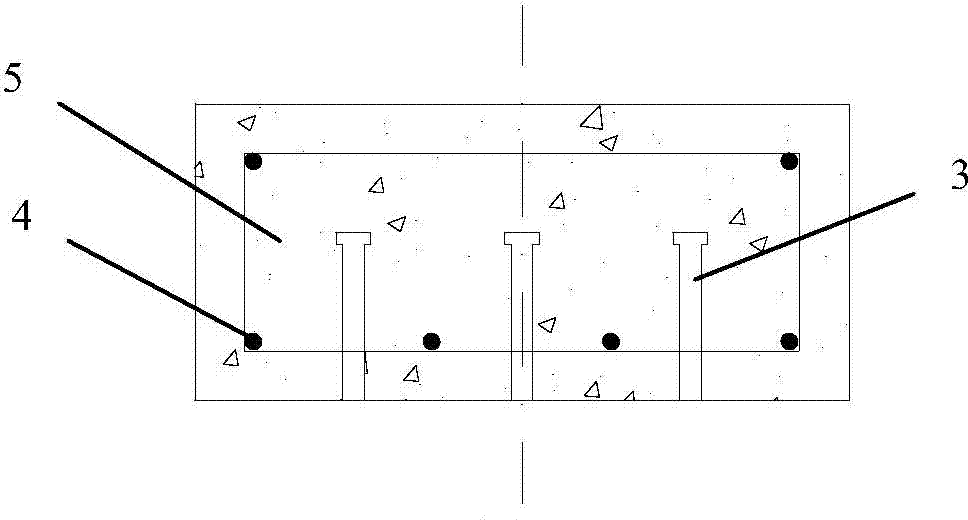 Steel rail beam anti-skidding surface layer for straddle type single-rail traffic