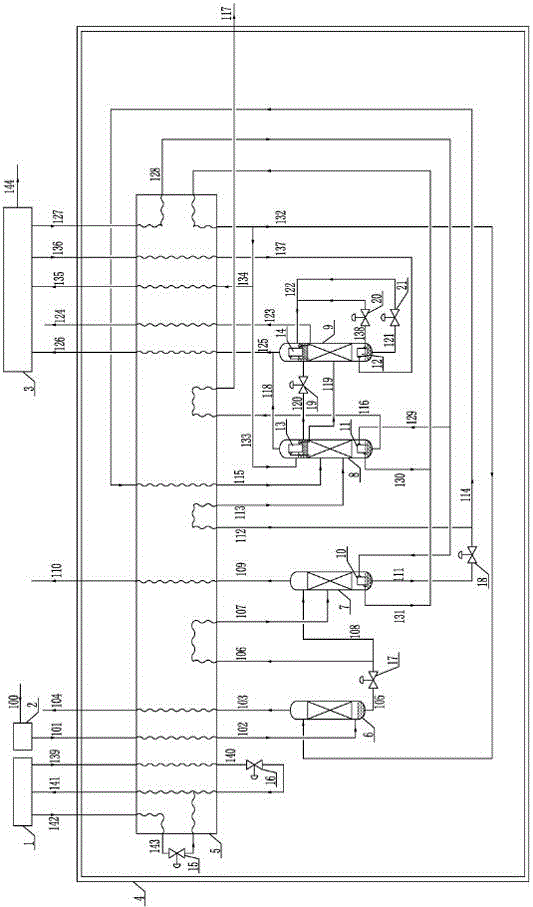 System and method for preparing high purity carbon monoxide and hydrogen-enriched co-production liquid methane