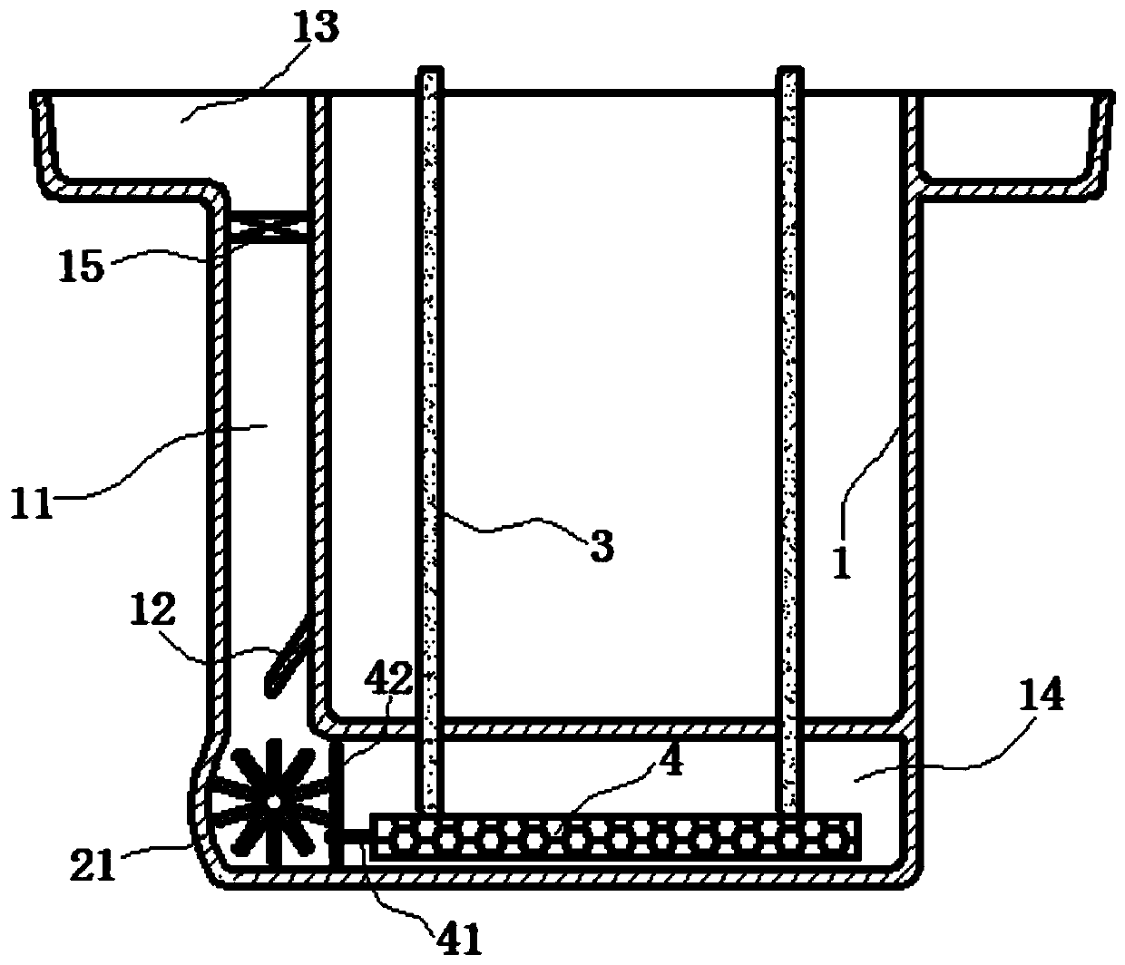 Intelligent self-soil-loosening flowerpot