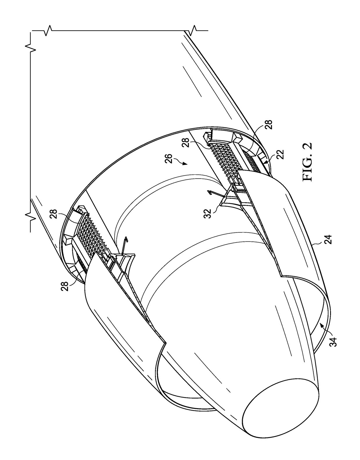 Thermoformed cascades for jet engine thrust reversers