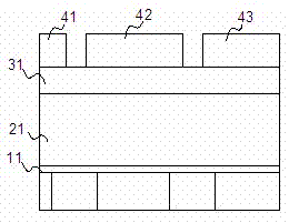 Single Damascus method used for reducing square resistance of copper interconnection