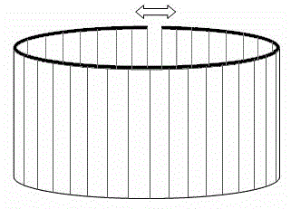 Energy-saving magnetic shielding device for induction heating crystal furnace