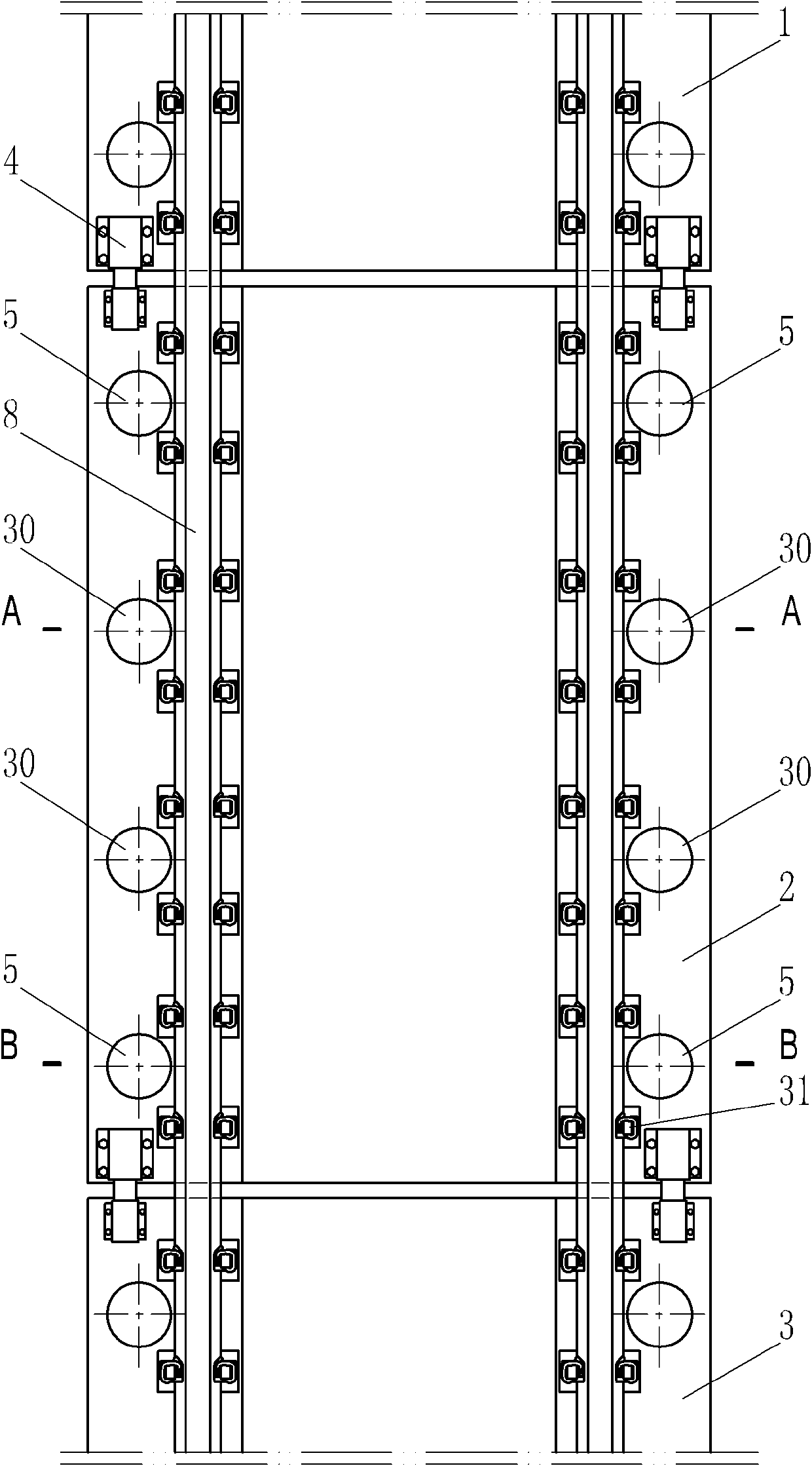 Prefabricated short slab floating track bed and construction method