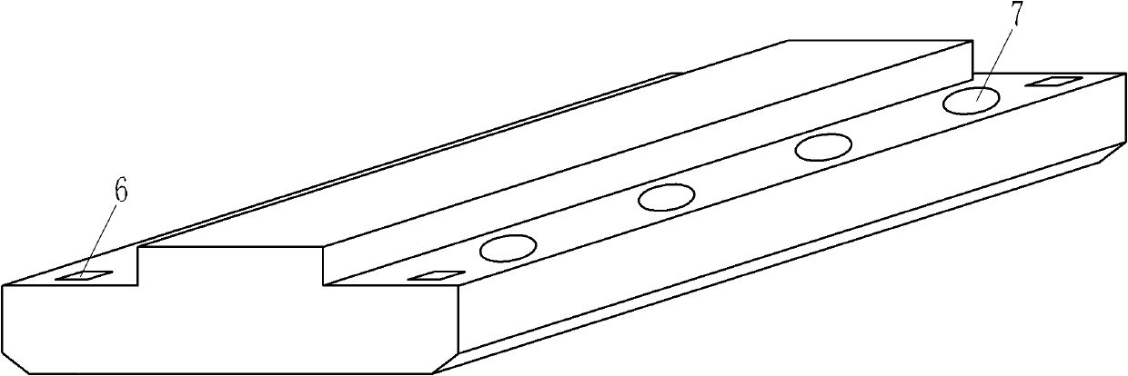 Prefabricated short slab floating track bed and construction method